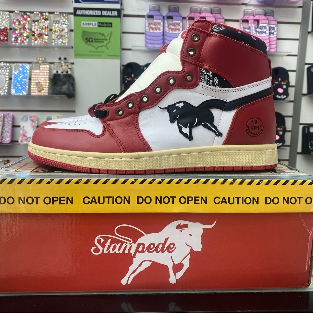 AirStamped 1 Bull sneakers